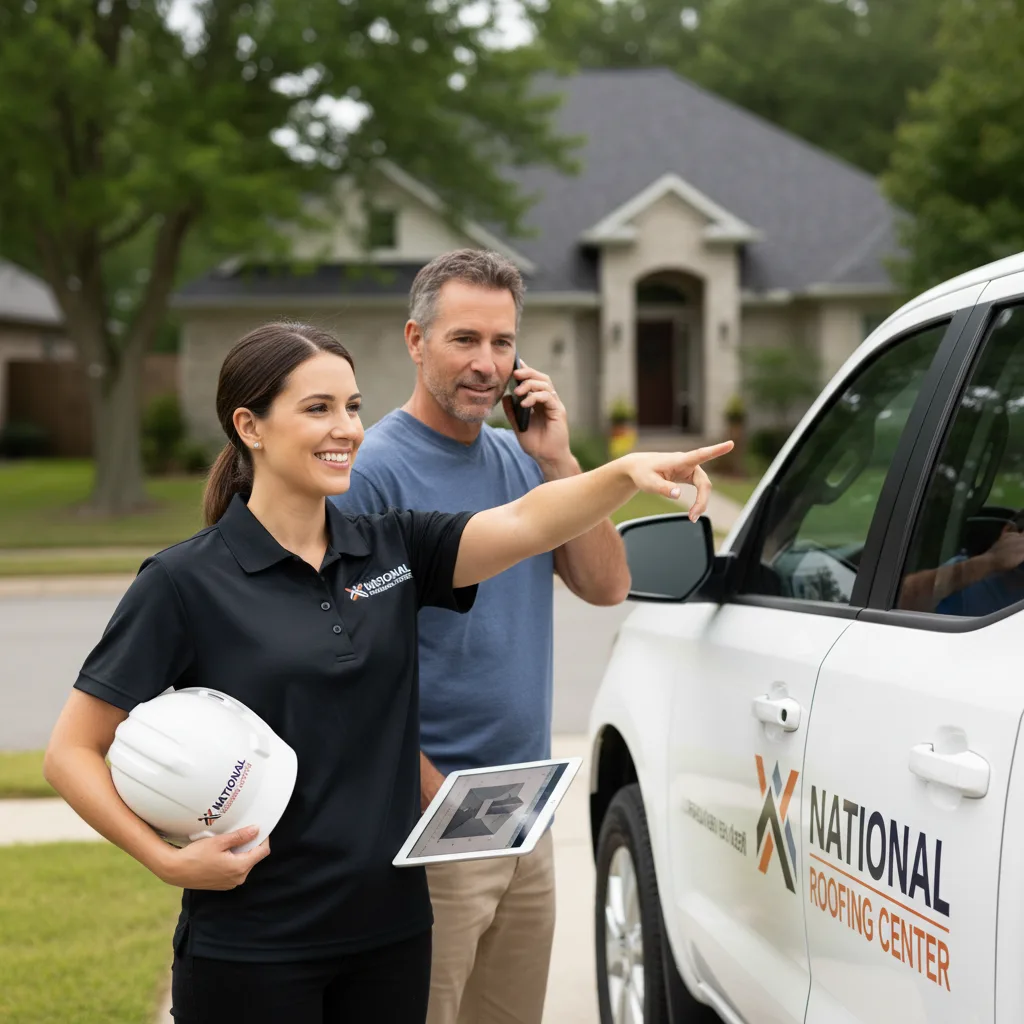 National Roofing Center customer support in Eagle Springs